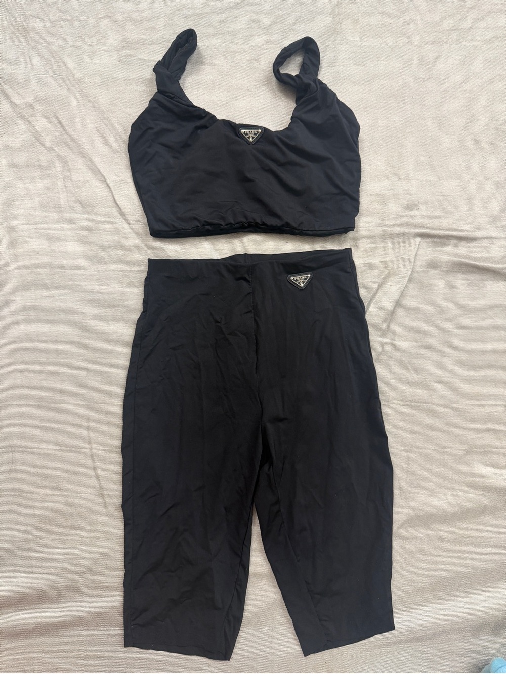 Prada spandex sports set